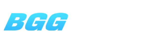Logotipo oficial da plataforma BGGbet com design moderno e identidade visual marcante